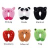 EKDJKK Travel Pillow for Kids, Cute Animal Neck Pillow Support