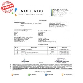 WishCare Vitamin C Pure Glow Milk Sunscreen SPF 50 PA++++ for Glowing Skin - Broad Spectrum Light Weight Sunscreen SPF 50 for Dry Skin & Oily Skin 50g