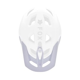 Fox Racing Speedframe Mountain Bike Helmet Visor, White Solid, Large
