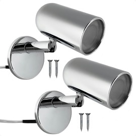 Five Oceans LED Reading Light, 12V Warm White, On-Off Switch, 52 LM, 12-30V DC, 2-Pack RV Interior Lighs for Boat, Trailer, Camper - FO3733-M2