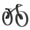 Minimalistic Bike Sculpture Metal Modern Wire Framed Style Bike Ornament