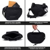 Bomence Small Bicycle Handlebar Bag Waist Bag 2-in-1, Belt Bag,