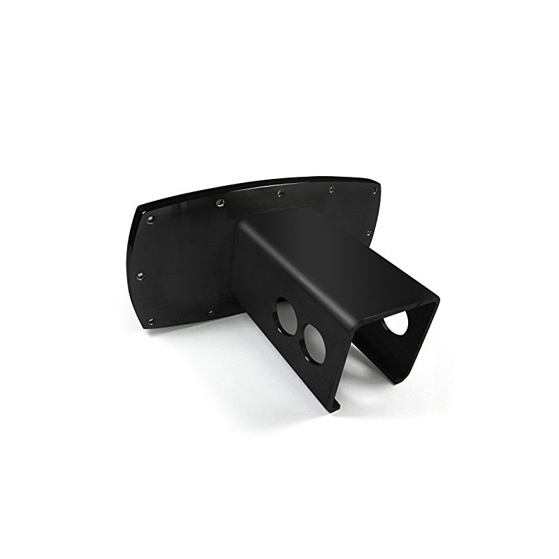 CarBeyondStore GMC Denali Black Trim Billet Aluminum Tow Hitch Cover