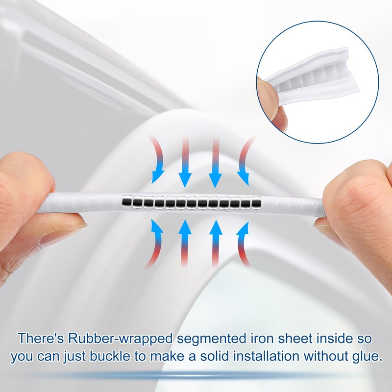 X AUTOHAUX 40ft Car Door Edge Guard U Shape Rubber