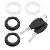 Motorcycle Saddle Bag Locks Set with Keys Fits Motorcycle Rear