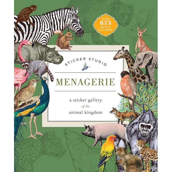  Sticker Studio: Menagerie: A Sticker Gallery of The Animal
