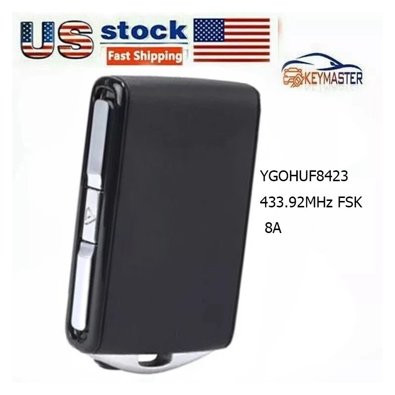 KeyMaster 2X Remote Car Key FOB for Volvo XC60 XC90
