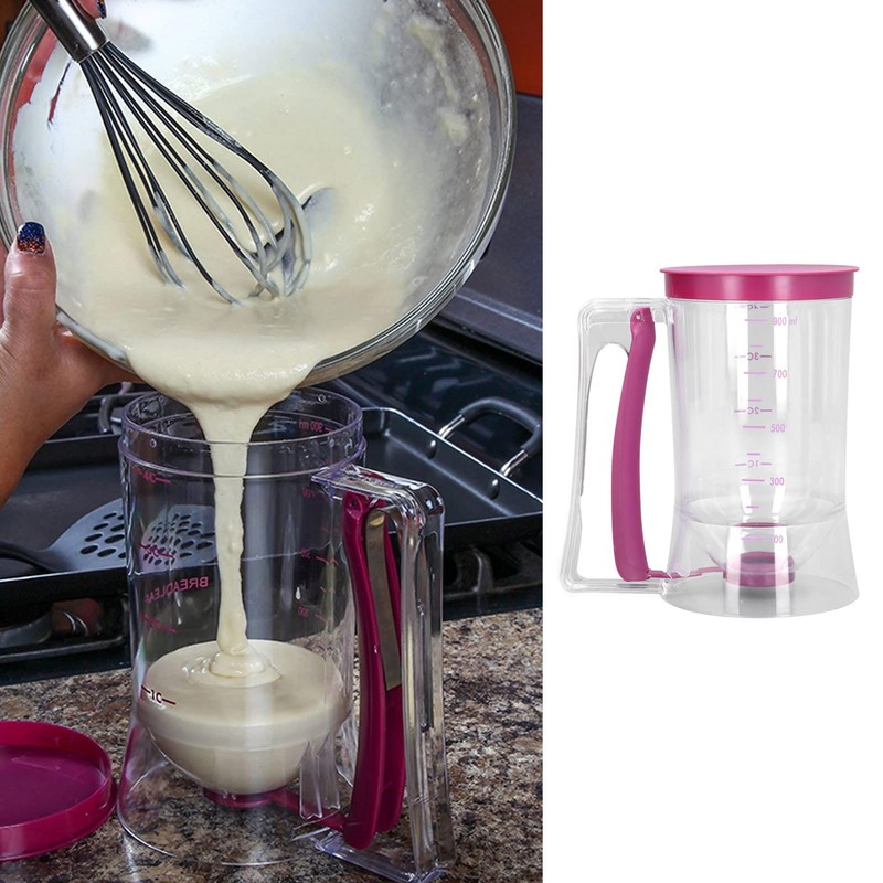 Batter Dispenser PP Material BPA Pancake Batter Dispenser Trigger Handle