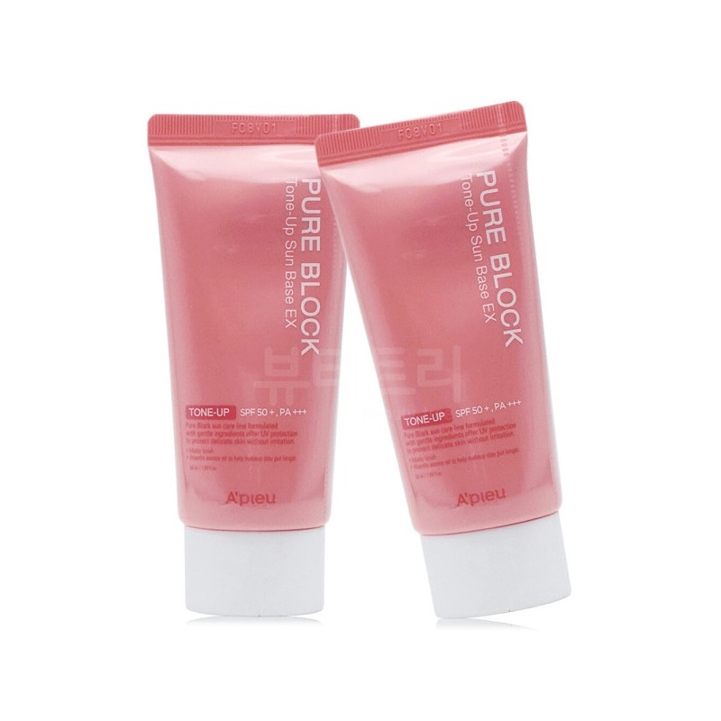 A'pieu Pure Block Tone-Up Sun Base 50ml + 50ml/Sunscreen /