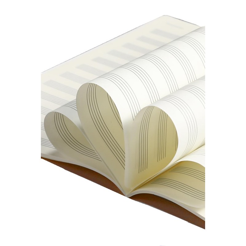 RayLineDo 72 Pages Music Manuscript Stave Staff Notebook For Music