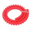 Jauarta Woodworking Profiling Strip 300cm Long Gear Driven Flexible Curve