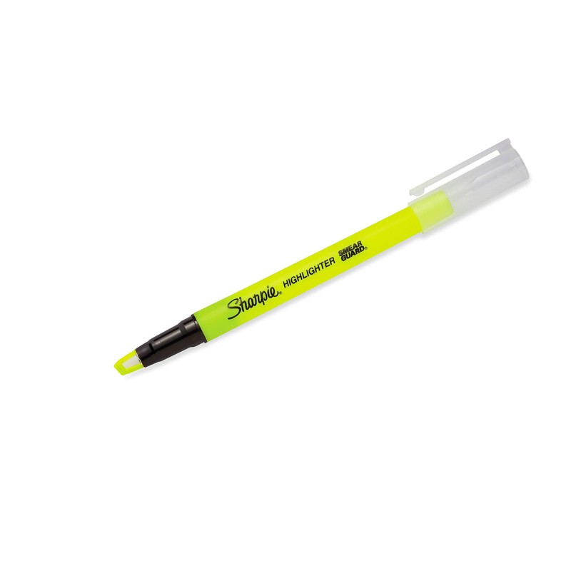 Sharpie Clear View Highlighter Stick, Yellow