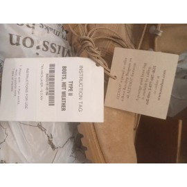 Altama Hot Weather Tan HW 3 Cage/Prime Army Combat Boots Mens US Size 12 XW