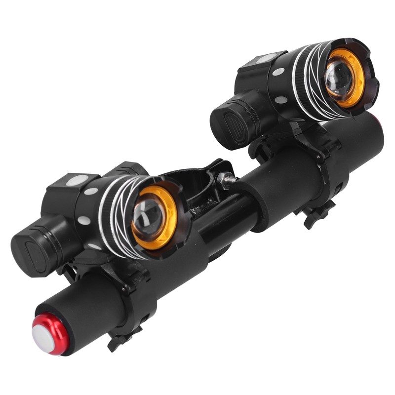 T6 Spotlight LED Headlamp Electric Scooter Holder Front Light With