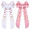 2PCS Teacher Hair Bows Techer Accessories for Women Back To