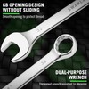 6-Piece All-Purpose Combination Wrench Set, Metric & Standard 23mm, 24mm,