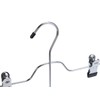 2 Quality Pant Skirt Trouser 4-Tier Pants Metal Hangers Heavy