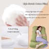 AMCATON 60 Inch Pregnancy Pillow for Sleeping, Extra Large U