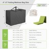Cuddly Nest Folding Mattress Storage Bag - Heavy Duty Carry