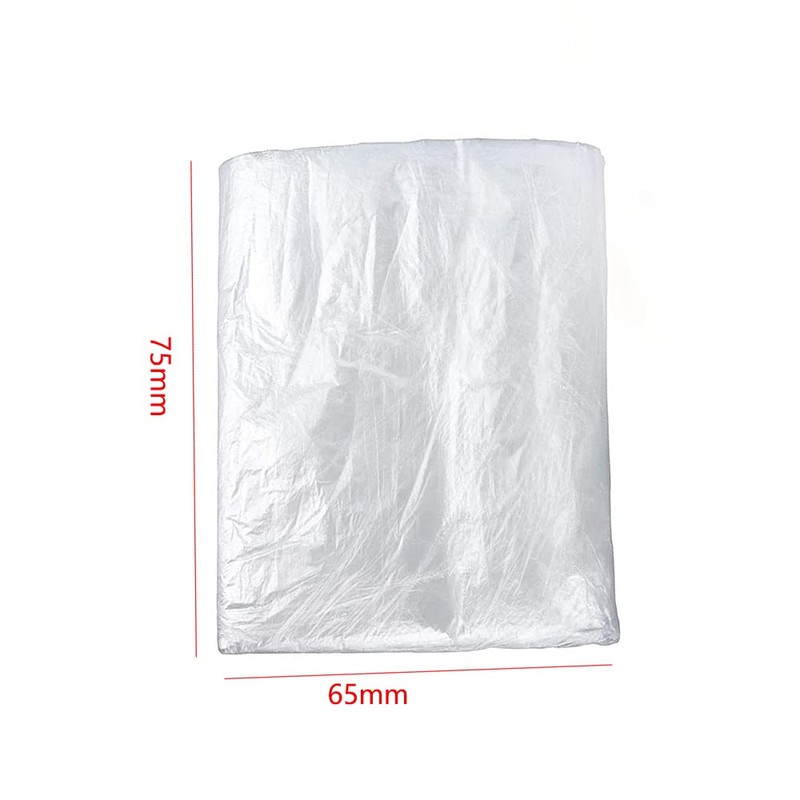 ANCLLO 80 pieces clear spa pedicure liner, foot bath liner,