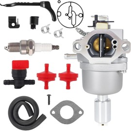 13WM77KS011 Carburetor Fits for Troy Bilt 13AN77BS011 13AN77KG011 13AN77TG766 13AJ609G766 13AN77KS211 13WN77KS066 13AM77KS011 13AN77KG066 Mower Parts Carb for BS Nikki 594605 799252 697203 799253
