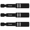 3 x SabreCut SC1160S2_3 55mm Professional Impact Rated Magnetic Bit