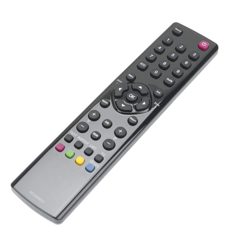 VINABTY RC3000E02 Replacement Remote Control RC3000E02 for Thomson TV LCD