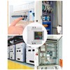 diymore Electricity Meter DIN Rail 1 Phase AC 40-300V 100A