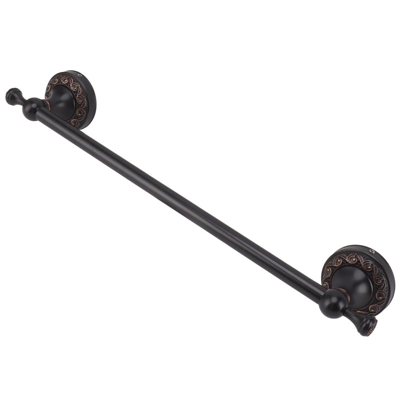 Towel Bar Copper Retro Space Saving 40CM Multifunctional Tilt Proof