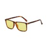 Digital Land DL-YU115BR Sunglasses, Yellow, Free