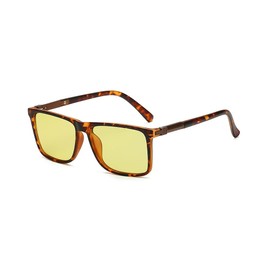 Digital Land DL-YU115BR Sunglasses, Yellow, Free