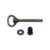 HEVSTIL 4PCS Antique Brass Swing Mirror Mounting Bolt 3-2/3" Long
