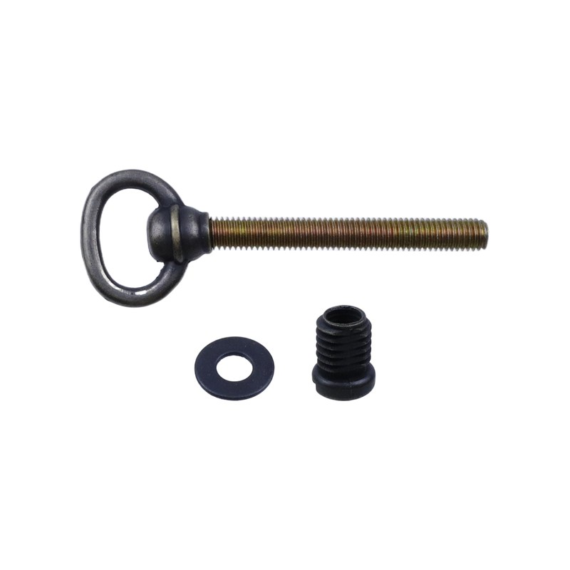 HEVSTIL 4PCS Antique Brass Swing Mirror Mounting Bolt 3-2/3" Long