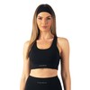 Carlheim Women's Serenita Active Collection X-Back Sports Bra, black