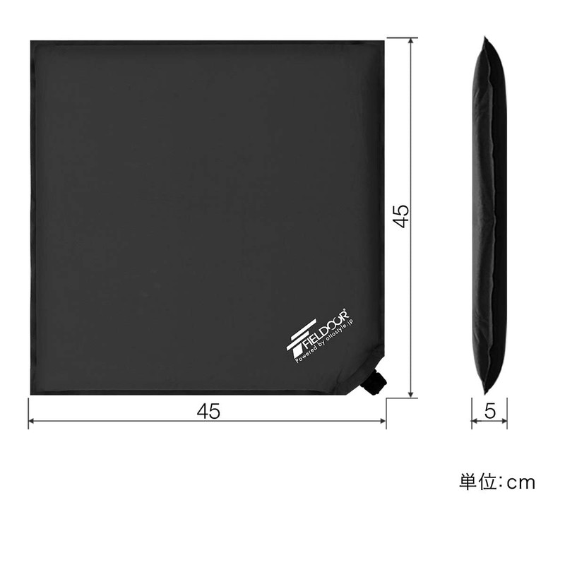 FIELDOOR Inflatable Air Cushion, Width 17.7 x Depth 17.7 x