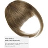 Rose bud Bangs Hair Clip in Bangs Remy Human Hair