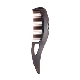 Dandruff Comb, Hollow Tooth, Detoxing, Scalp Psoriasis, Lice, Multifunctional, Brown, ABS, 8.27x2.05 inches, Unisex Adult and Children, All Ages, Unisex