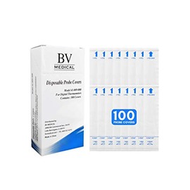 BV Medical Probe Covers for Digital Thermometers 100 Per Box