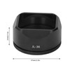 Square Metal Lens Hood for X100VI (Black)