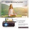 Excelvan Projector BL43; Home Theater 720P Supports 1080P; 2600 Lumens
