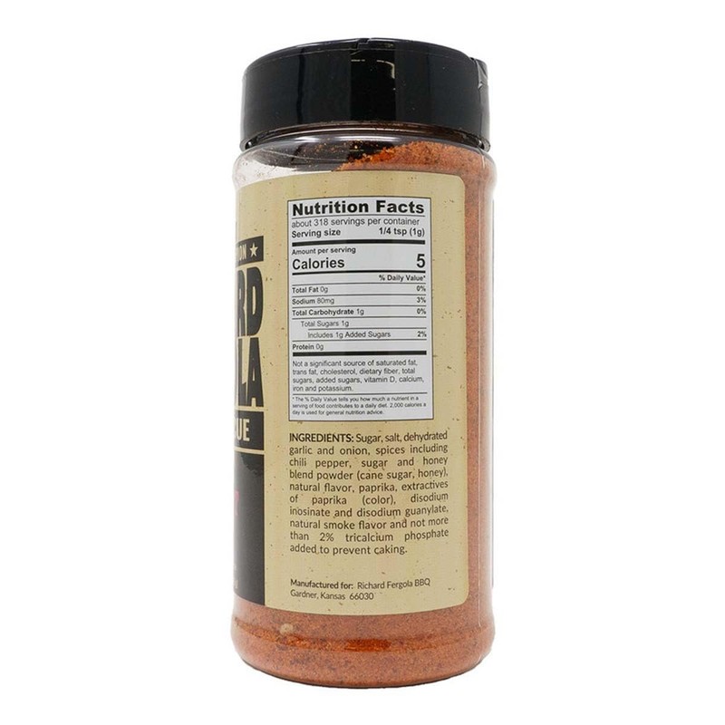 Richard Fergola BBQ - Sweet Rub - World Champion -