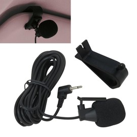 HaeKap AVH-W4500NEX Microphone Mic 2.5mm Compatible for Pio -neer DMH-1500NEX,MVH1400NEX,AVH-1400NEX,AVH-2400NEX,AVH-2500NEX,AVH-W4500NEX,AVH-W4400NEX,AVH-220EX,MVH-300EX