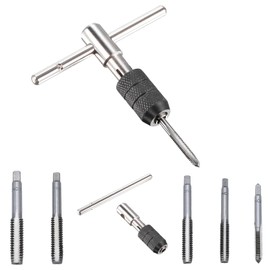 Kit Broca Machuelo Estandar Roscador 1/4-1/2 Pulgada 6 Pzs