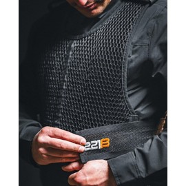 221B Tactical Maxx-Dri Vest 5.0 - Adjustable Lightweight Ventilation Vest - Increased Airflow for Tactical Gear Comfort (Black, X-Small - Small)