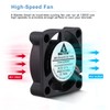 GDSTIME 2 Pack 25mm 5V Fan - Mini 25x25x7mm 2-Pin