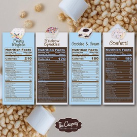 The Crispery Crispycakes – Jumbo Size Pack of 12 Individually Wrapped Assorted Flavor Gourmet Marshmallow Rice Crispycakes, always soft and gooey, packed with fresh ingredients. Made in the USA.