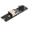 M.2 NVME to SFF 8087 SATA3.0 Expansion Card 4 Port