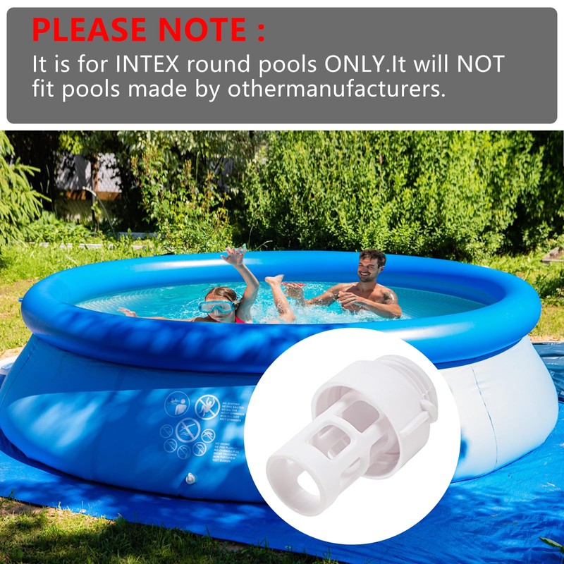 Pool Drain Connector 10184 Hose Adapter Suitable for Intex Round