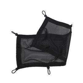 CIYODO 1set Desk Cable Management Net Mesh Storage Holder for Efficient Cord Organization Discreet Power Cable Hider Mounting Accessories for Home Office Use