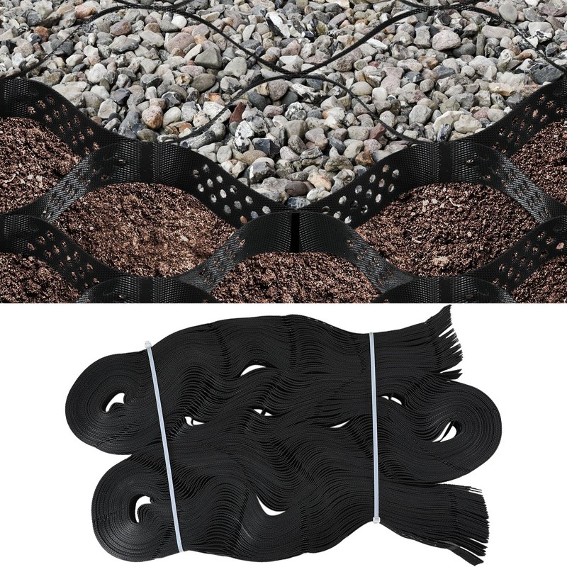 Hosuly 3" Thick Gravel Stabilizer Grid 9 x 20 ft